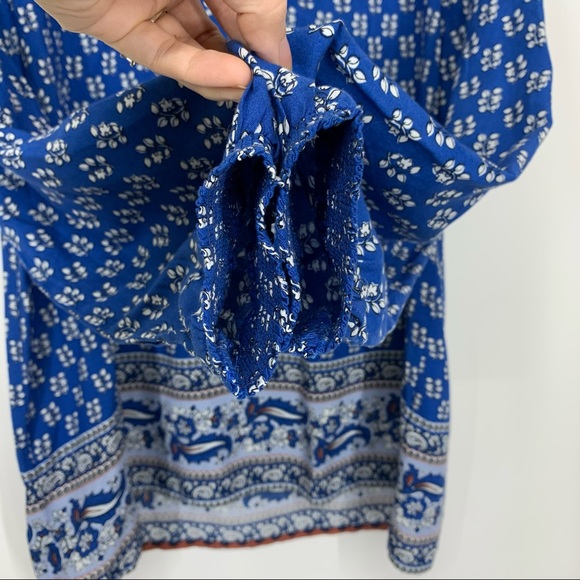 Beachlunchlounge Louisa Athen Beach Poolside Long Sleeve Blouse New Nwt Small - Picture 7 of 14